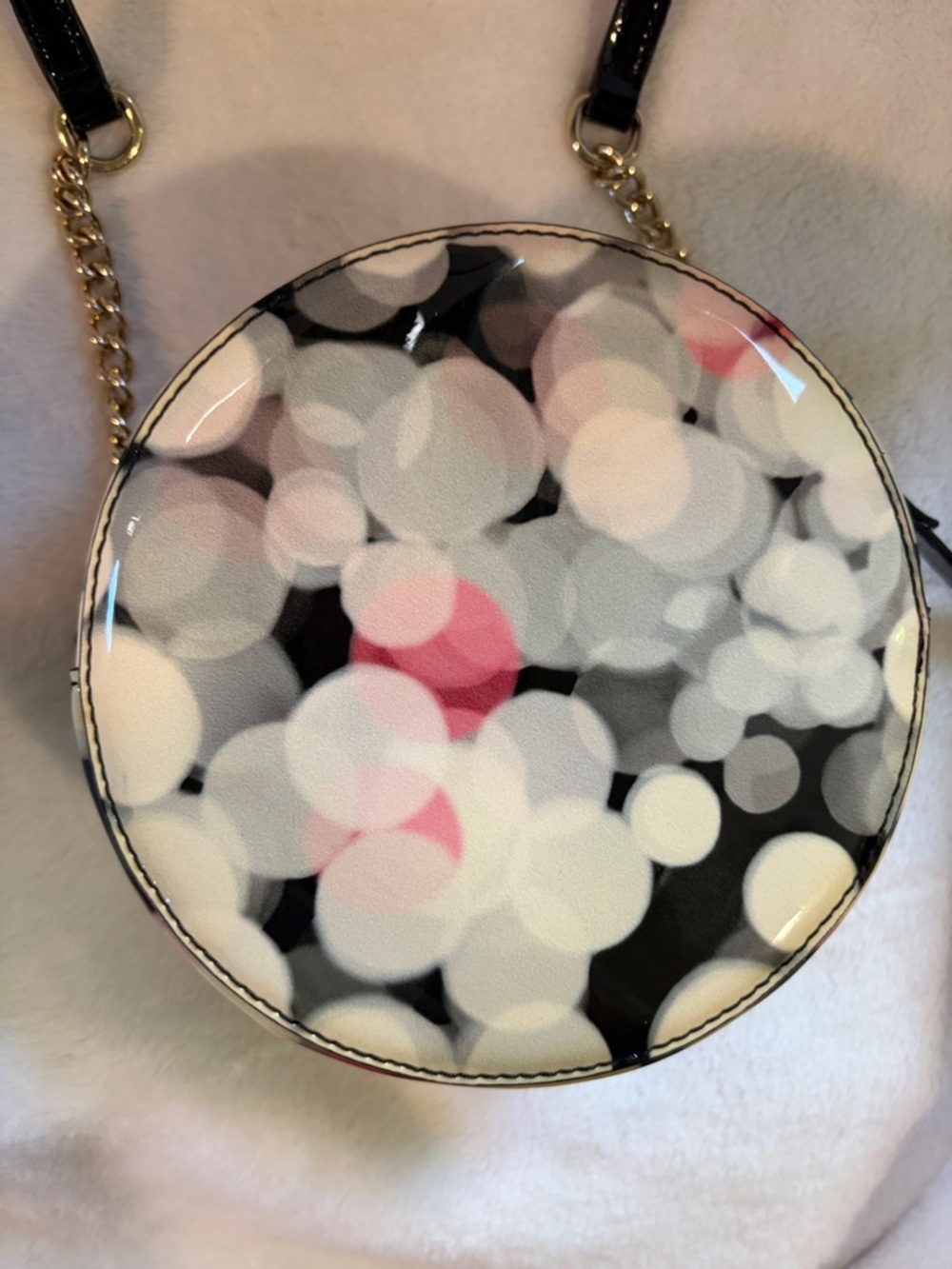 👜 Kate Spade Round Dot-Pattern Crossbody - Picture 3 of 11